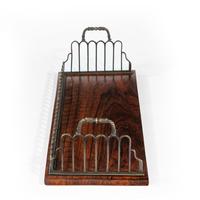 Regency gilt brass & rosewood book tray, attributed to Gillows (6 of 6) Regency gilt brass & rosewood book tray, attributed to Gillows (6 of 6)