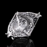 Antique Victorian Small Silver Sweet Basket / Bonbon Dish - Charles Stuart Harris 1890 (8 of 14) Antique Victorian Small Silver Sweet Basket / Bonbon Dish - Charles Stuart Harris 1890 (8 of 14)
