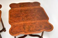 Pair of Antique Burr Walnut Drop Leaf Side Tables (12 of 12) Pair of Antique Burr Walnut Drop Leaf Side Tables (12 of 12)