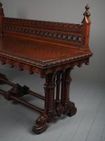 Carved Oak Serving Table Attributed to Pugin (12 of 17) Carved Oak Serving Table Attributed to Pugin (12 of 17)