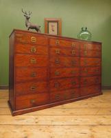 Substantial Antique Bank Of 18 Shop Drawers (17 of 25) Substantial Antique Bank Of 18 Shop Drawers (17 of 25)