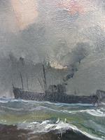 Oil on Board Battle on the Ocean Wave Listed Artist Dion Pears (8 of 12) Oil on Board Battle on the Ocean Wave Listed Artist Dion Pears (8 of 12)