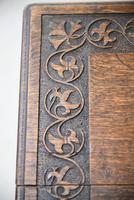 Arts & Crafts Carved Oak Drop Leaf Table (10 of 12) Arts & Crafts Carved Oak Drop Leaf Table (10 of 12)