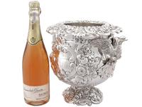 Antique George III Sterling Silver Wine Cooler (6 of 18) Antique George III Sterling Silver Wine Cooler (6 of 18)