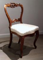 Pair of 19th Century Carved Satinwood Balloon Back Chairs (5 of 9) Pair of 19th Century Carved Satinwood Balloon Back Chairs (5 of 9)