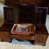 Rare Rosewood Tea Caddy (2 of 4) Rare Rosewood Tea Caddy (2 of 4)