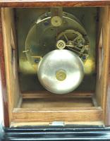 Fine French Officers 8-day Mantel Clock – Rosewood Case With Satinwood Inlay (11 of 13) Fine French Officers 8-day Mantel Clock – Rosewood Case With Satinwood Inlay (11 of 13)