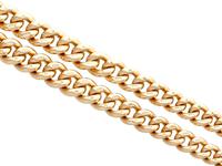 9ct Yellow Gold Double Albert Watch Chain - Antique c.1910 (4 of 12) 9ct Yellow Gold Double Albert Watch Chain - Antique c.1910 (4 of 12)