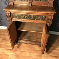 Victorian Carved Oak Secretaire Bookcase (20 of 25) Victorian Carved Oak Secretaire Bookcase (20 of 25)
