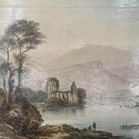 Antique landscape oil painting of Kilchurn Castle ruins Loch Awe signed J Ewbank RSA Edinburgh (7 of 10) Antique landscape oil painting of Kilchurn Castle ruins Loch Awe signed J Ewbank RSA Edinburgh (7 of 10)