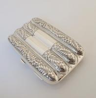 Outstanding Quality Victorian Silver Cigar Case Joseph Gloster Birmingham 1901 (6 of 9) Outstanding Quality Victorian Silver Cigar Case Joseph Gloster Birmingham 1901 (6 of 9)