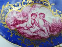 Dresden 19th Century Porcelain Ecuelle, Antique German Porcelain Covered Bowl Plate (7 of 7) Dresden 19th Century Porcelain Ecuelle, Antique German Porcelain Covered Bowl Plate (7 of 7)
