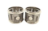 Pair of Antique Victorian Sterling Silver Filigree Napkin Rings in Case 1890 (7 of 10) Pair of Antique Victorian Sterling Silver Filigree Napkin Rings in Case 1890 (7 of 10)
