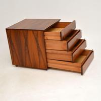 Danish Rosewood Filing Chest of Drawers Vintage 1960’s (8 of 9) Danish Rosewood Filing Chest of Drawers Vintage 1960’s (8 of 9)