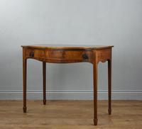 Wonderful 19th Century Mahogany Serpentine Side Hall Table (2 of 4) Wonderful 19th Century Mahogany Serpentine Side Hall Table (2 of 4)