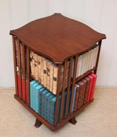 Edwardian Small Proportioned Low Mahogany Revolving Bookcase (7 of 10) Edwardian Small Proportioned Low Mahogany Revolving Bookcase (7 of 10)