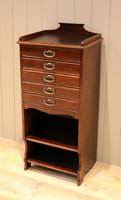 Walnut Finish Music Cabinet (2 of 10) Walnut Finish Music Cabinet (2 of 10)