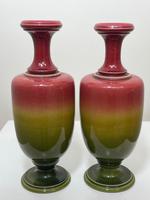 Near Pair Beautiful Art Nouveau Small Earthenware Round Vases (16 of 24) Near Pair Beautiful Art Nouveau Small Earthenware Round Vases (16 of 24)