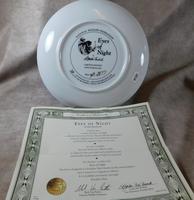 "Eyes of Night" Limited Edition Collectors Plate (2 of 2) "Eyes of Night" Limited Edition Collectors Plate (2 of 2)