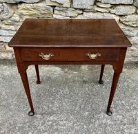 18th Century Georgian Oak Pad Foot Side Table (16 of 17) 18th Century Georgian Oak Pad Foot Side Table (16 of 17)