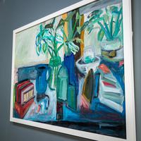 Large Still Life with Lillies – Oil on Canvas (2 of 8) Large Still Life with Lillies – Oil on Canvas (2 of 8)
