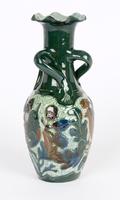 Alexander Lauder Sgraffito Bird Art Pottery Three Handled Vase (13 of 14) Alexander Lauder Sgraffito Bird Art Pottery Three Handled Vase (13 of 14)
