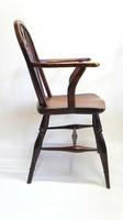 Pair Georgian Oak & Elm Windsor armchairs (6 of 20) Pair Georgian Oak & Elm Windsor armchairs (6 of 20)