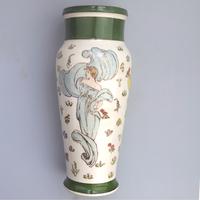 Margaret E Thomson : Royal Doulton Lambeth Faience Vase Mucha Style C.1900 (3 of 10) Margaret E Thomson : Royal Doulton Lambeth Faience Vase Mucha Style C.1900 (3 of 10)