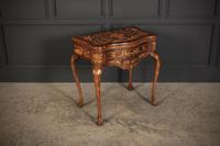 Pair of Dutch Marquetry Inlaid Serpentine Card Tables (13 of 18) Pair of Dutch Marquetry Inlaid Serpentine Card Tables (13 of 18)