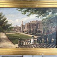 Antique Oil Painting Study of Haddon Hall Derbyshire Signed A E Richmond 1882 (3 of 9) Antique Oil Painting Study of Haddon Hall Derbyshire Signed A E Richmond 1882 (3 of 9)