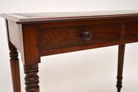 Antique Victorian Mahogany Leather Top Writing Table / Desk (5 of 9) Antique Victorian Mahogany Leather Top Writing Table / Desk (5 of 9)