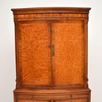 Antique Georgian Style Burr Walnut Cabinet (4 of 11) Antique Georgian Style Burr Walnut Cabinet (4 of 11)