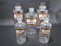 Set of 9 Apothecary Jars (4 of 7) Set of 9 Apothecary Jars (4 of 7)