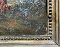 Large Superb Original 19thc West Sussex 'Tilgate Forest' Landscape Oil Painting (4 of 12) Large Superb Original 19thc West Sussex 'Tilgate Forest' Landscape Oil Painting (4 of 12)