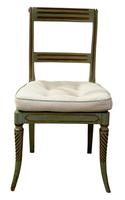 Pair of Regency Painted Side Chairs (7 of 7) Pair of Regency Painted Side Chairs (7 of 7)
