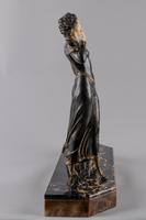 Stunning Art Deco Spelter & Ivorine Sculpture by Menneville & Rochard (4 of 7) Stunning Art Deco Spelter & Ivorine Sculpture by Menneville & Rochard (4 of 7)