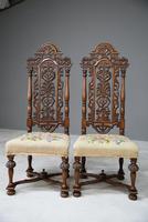 Pair William & Mary Style Chairs (5 of 12) Pair William & Mary Style Chairs (5 of 12)
