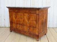 Antique Burr Walnut & Marble Top Chest Of Drawers (2 of 9) Antique Burr Walnut & Marble Top Chest Of Drawers (2 of 9)