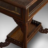 Antique Bijouterie Table, English, Walnut, Glass, Display, Edwardian c.1910 (11 of 12) Antique Bijouterie Table, English, Walnut, Glass, Display, Edwardian c.1910 (11 of 12)