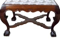 George II Style Mahogany Dressing Stool (3 of 5) George II Style Mahogany Dressing Stool (3 of 5)