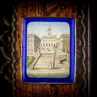Antique Victorian Micro Mosaic Brooch 18ct Gold c.1860 Boxed (7 of 8) Antique Victorian Micro Mosaic Brooch 18ct Gold c.1860 Boxed (7 of 8)