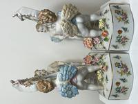 Pair of Small Dresden Victorian Style Porcelain Cherub Table Mirrors (23 of 60) Pair of Small Dresden Victorian Style Porcelain Cherub Table Mirrors (23 of 60)