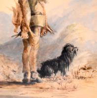 Early Victorian Watercolour of a Scottish Gillie (8 of 8) Early Victorian Watercolour of a Scottish Gillie (8 of 8)