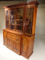 Early 20th Century Mahogany Breakfront Bookcase of the Finest Quality (3 of 7) Early 20th Century Mahogany Breakfront Bookcase of the Finest Quality (3 of 7)