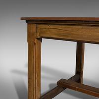 Large Antique Refectory Table, English, Teak, Mahogany, Dining, Industrial, 1900 (8 of 12) Large Antique Refectory Table, English, Teak, Mahogany, Dining, Industrial, 1900 (8 of 12)