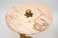 Pair of Antique Marble & Brass Side Tables (9 of 12) Pair of Antique Marble & Brass Side Tables (9 of 12)