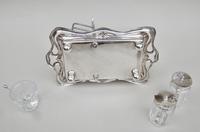 Rare Art Nouveau Silver Breakfast Set by Thomas Levesley, Sheffield 1908 (10 of 10) Rare Art Nouveau Silver Breakfast Set by Thomas Levesley, Sheffield 1908 (10 of 10)