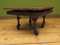 Small Industrial Antique Vono Cart Trolley Coffee Table with Bakelite Castors (6 of 17) Small Industrial Antique Vono Cart Trolley Coffee Table with Bakelite Castors (6 of 17)