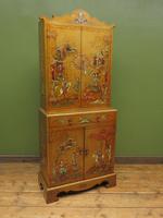 Antique Art Deco Chinese Painted Cabinet, Ornate Gold Decoration, Signed (22 of 28) Antique Art Deco Chinese Painted Cabinet, Ornate Gold Decoration, Signed (22 of 28)