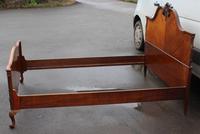 1900's Large Double Mahogany Bed Frame (2 of 4) 1900's Large Double Mahogany Bed Frame (2 of 4)